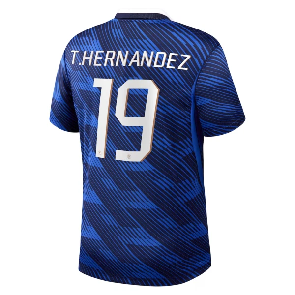 Camiseta Francia Theo Hernandez 19 Hombre Primera Mundial 2026