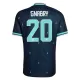 Camiseta Alemania Gnabry 20 Hombre Segunda Mundial 2026