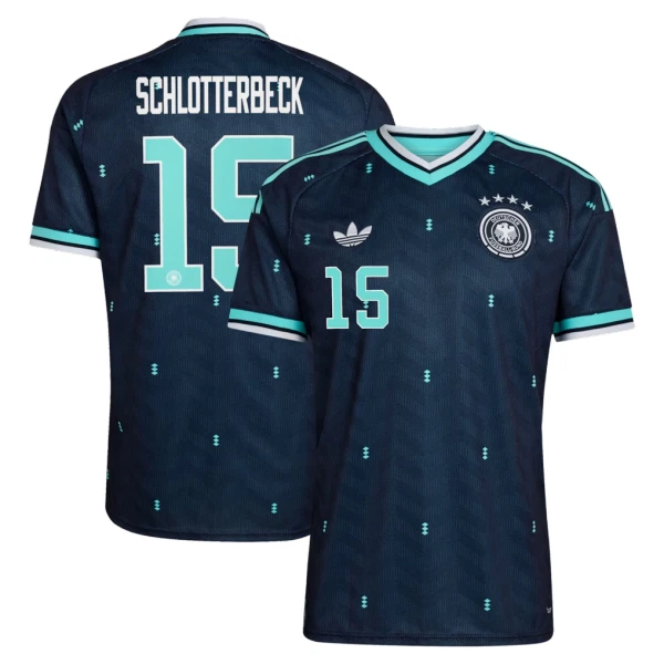 Camiseta Alemania N. Schlotterbeck 15 Hombre Segunda Mundial 2026