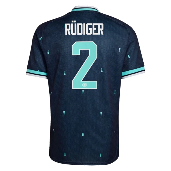 Camiseta Alemania Rudiger 2 Hombre Segunda Mundial 2026