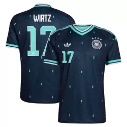 Camiseta Alemania Wirtz 17 Hombre Segunda Mundial 2026