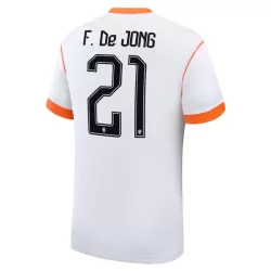 Camiseta Países Bajos Frenkie de Jong 21 Hombre Segunda Mundial 2026