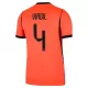 Camiseta Países Bajos Virgil 4 Hombre Primera Mundial 2026 Camiseta Países Bajos Virgil 4 Hombre Primera Mundial 2026