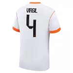 Camiseta Países Bajos Virgil 4 Hombre Segunda Mundial 2026
