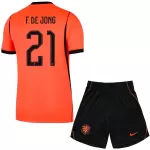 Conjunto Países Bajos Frenkie de Jong 21 Niño Primera Mundial 2026