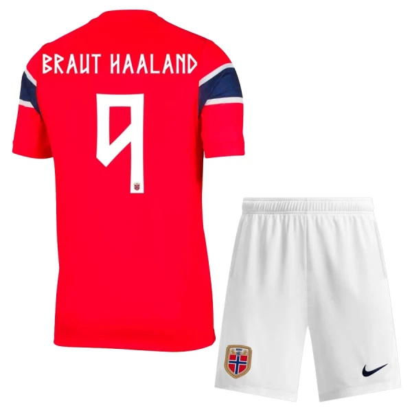 Conjunto Noruega Haaland 9 Niño Primera Mundial 2026