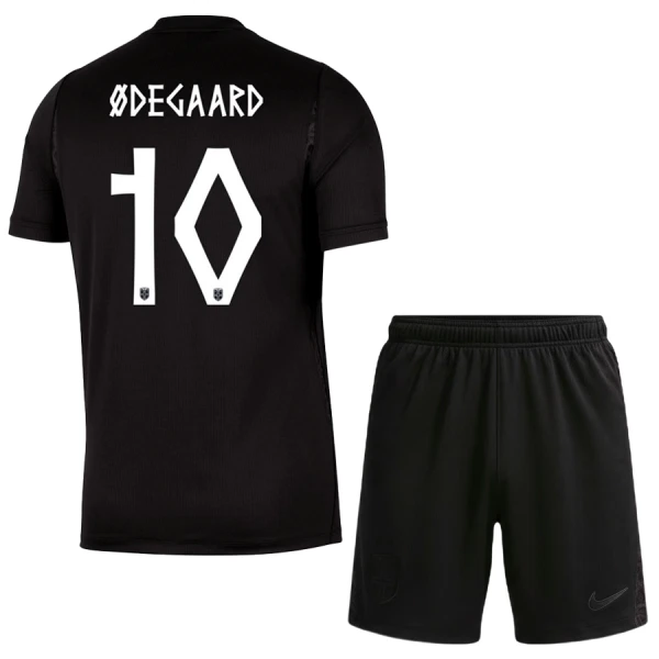 Conjunto Noruega Odegaard 10 Niño Segunda Mundial 2026