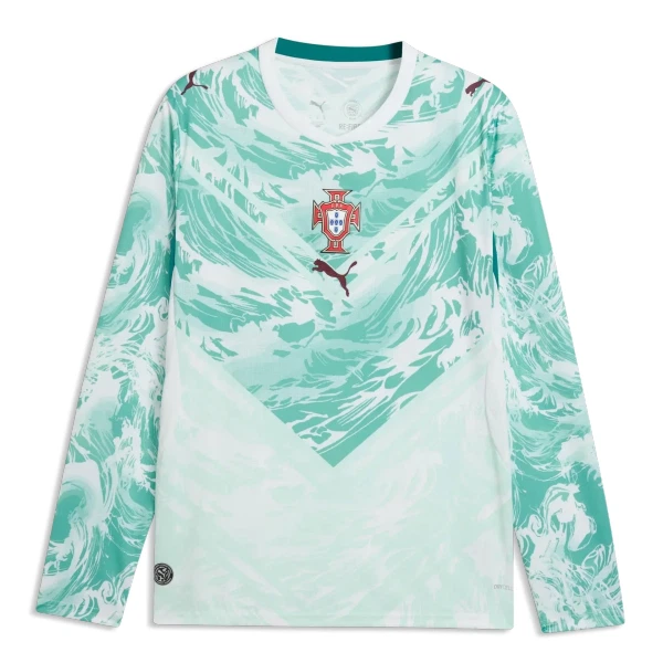 Camiseta Manga Larga Portugal Hombre Segunda Mundial 2026