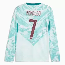 Camiseta Manga Larga Portugal Ronaldo 7 Hombre Segunda Mundial 2026