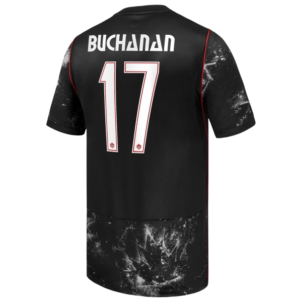 Camiseta Canada Buchanan 17 Hombre Segunda Mundial 2026 Camiseta Canada Buchanan 17 Hombre Segunda Mundial 2026