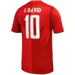 Camiseta Canada J. David 10 Hombre Primera Mundial 2026