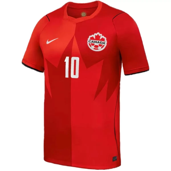 Camiseta Canada J. David 10 Hombre Primera Mundial 2026