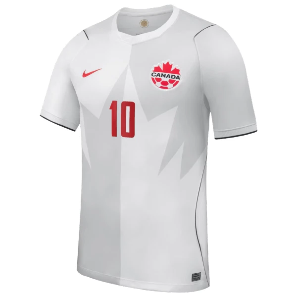 Camiseta Canada J. David 10 Hombre Tercera Mundial 2026
