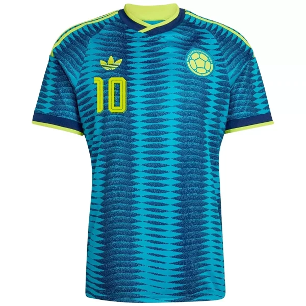 Camiseta Colombia James 10 Hombre Segunda Mundial 2026