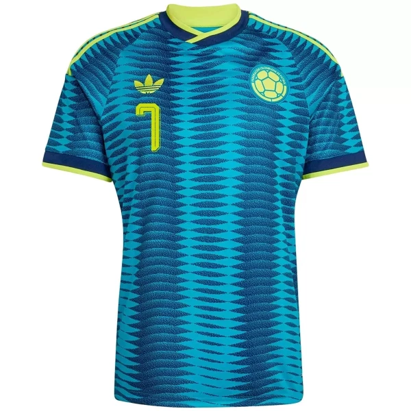 Camiseta Colombia Luis Díaz 7 Hombre Segunda Mundial 2026