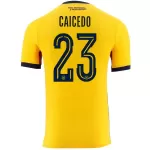 Camiseta Ecuador Caicedo 23 Hombre Primera Mundial 2026