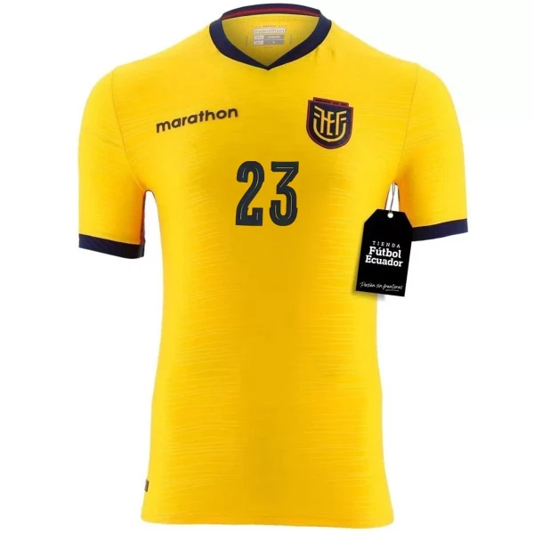 Camiseta Ecuador Caicedo 23 Hombre Primera Mundial 2026
