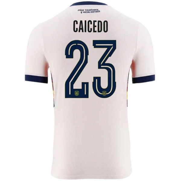Camiseta Ecuador Caicedo 23 Hombre Tercera Mundial 2026 Camiseta Ecuador Caicedo 23 Hombre Tercera Mundial 2026