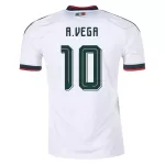 Camiseta México A. Vega 10 Hombre Segunda Mundial 2026