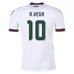 Camiseta México A. Vega 10 Hombre Segunda Mundial 2026