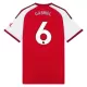 Camiseta Arsenal Gabriel 6 Hombre Primera 26/27 Camiseta Arsenal Gabriel 6 Hombre Primera 26/27