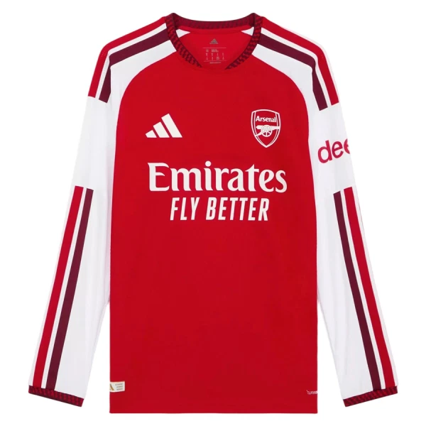 Camiseta Manga Larga Arsenal Hombre Primera 26/27