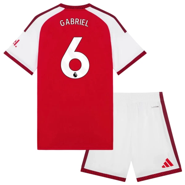 Conjunto Arsenal Gabriel 6 Niño Primera 26/27 Conjunto Arsenal Gabriel 6 Niño Primera 26/27