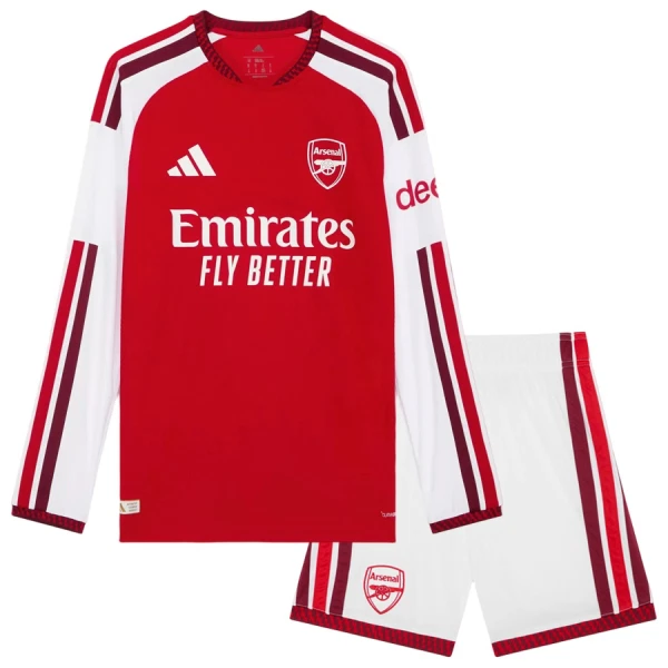 Conjunto Manga Larga Arsenal Niño Primera 26/27 Conjunto Manga Larga Arsenal Niño Primera 26/27