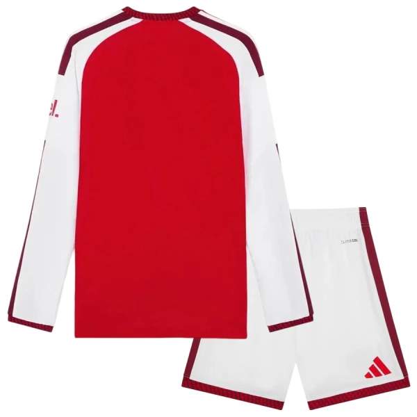 Conjunto Manga Larga Arsenal Niño Primera 26/27