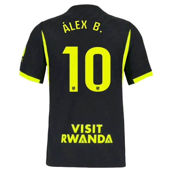 Camiseta Atlético Madrid Alex B. 10 Hombre Segunda 26/27 Camiseta Atlético Madrid Alex B. 10 Hombre Segunda 26/27