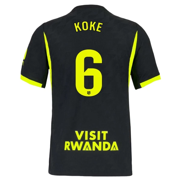 Camiseta Atlético Madrid Koke 6 Hombre Segunda 26/27 Camiseta Atlético Madrid Koke 6 Hombre Segunda 26/27