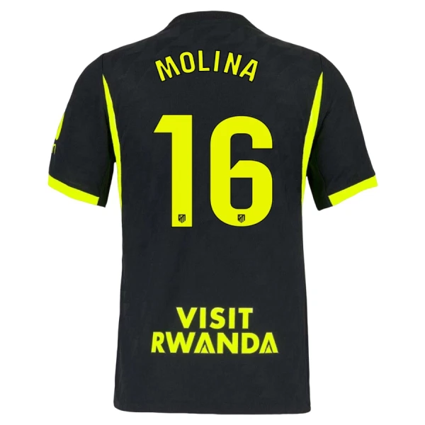 Camiseta Atlético Madrid Molina 16 Hombre Segunda 26/27 Camiseta Atlético Madrid Molina 16 Hombre Segunda 26/27