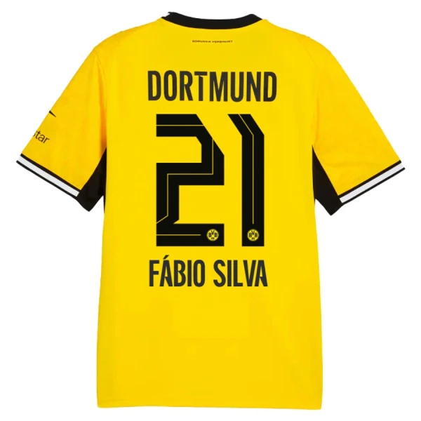 Camiseta Borussia Dortmund Fabio Silva 21 Hombre Primera 26/27 Camiseta Borussia Dortmund Fabio Silva 21 Hombre Primera 26/27