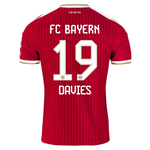 Camiseta FC Bayern de Múnich Davies 19 Hombre Primera 26/27 Camiseta FC Bayern de Múnich Davies 19 Hombre Primera 26/27