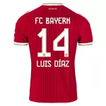 Camiseta FC Bayern de Múnich Luis Díaz 14 Hombre Primera 26/27