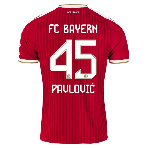 Camiseta FC Bayern de Múnich Pavlovic 45 Hombre Primera 26/27 Camiseta FC Bayern de Múnich Pavlovic 45 Hombre Primera 26/27
