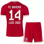 Conjunto FC Bayern de Múnich Luis Díaz 14 Niño Primera 26/27