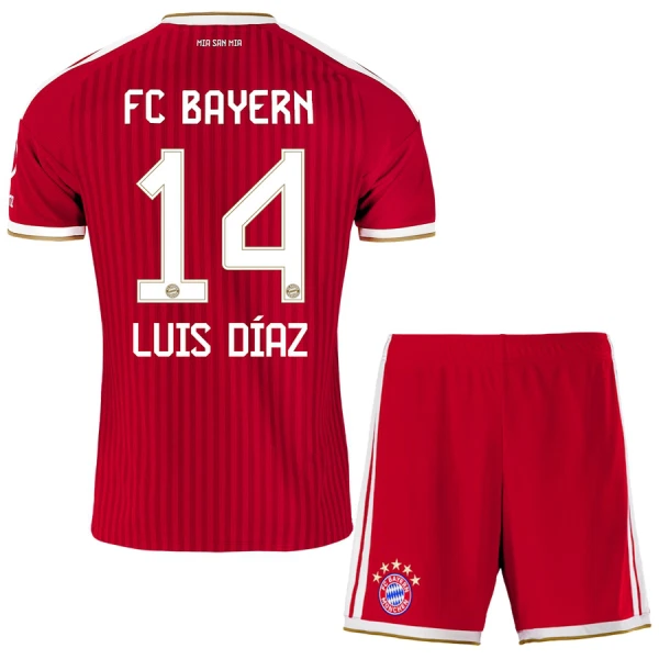 Conjunto FC Bayern de Múnich Luis Díaz 14 Niño Primera 26/27