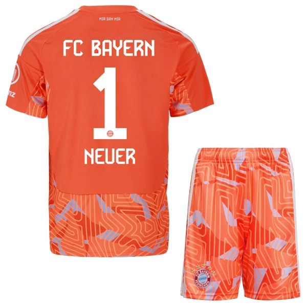 Conjunto Portero FC Bayern de Múnich Neuer 1 Niño Segunda 26/27 Conjunto Portero FC Bayern de Múnich Neuer 1 Niño Segunda 26/27