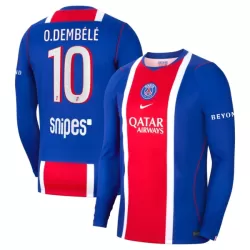 Camiseta Manga Larga Paris Saint-Germain O. Dembele 10 Hombre Primera 26/27