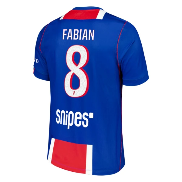 Camiseta Paris Saint-Germain Fabian 8 Hombre Primera 26/27