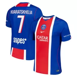 Camiseta Paris Saint-Germain Kvaratskhelia 7 Hombre Primera 26/27