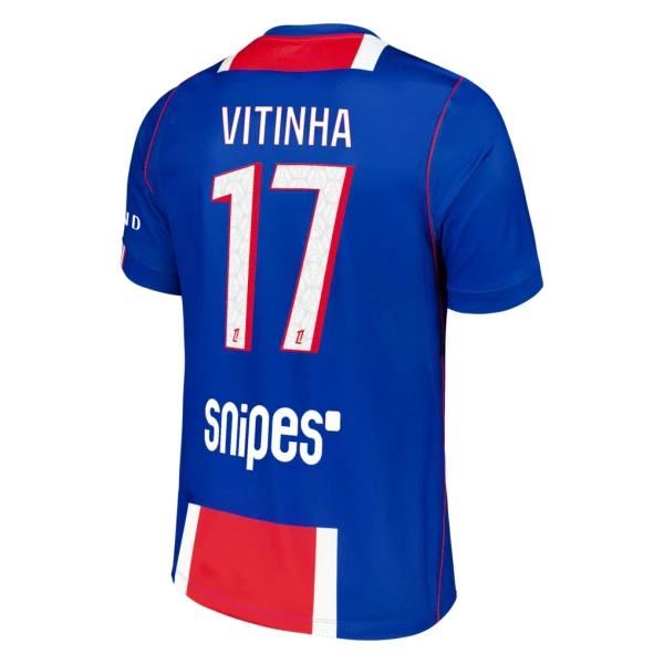 Camiseta Paris Saint-Germain Vitinha 17 Hombre Primera 26/27