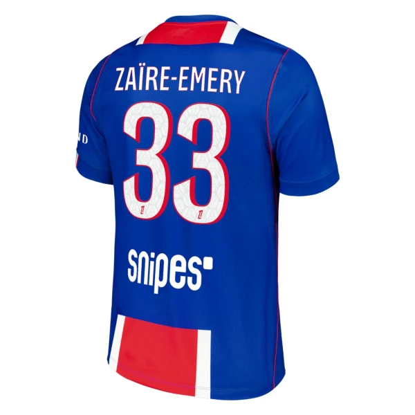 Camiseta Paris Saint-Germain Zaire Emery 33 Hombre Primera 26/27