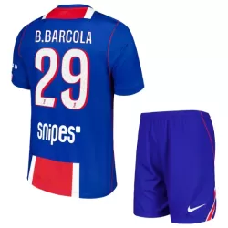 Conjunto Paris Saint-Germain Bradley Barcola 29 Niño Primera 26/27