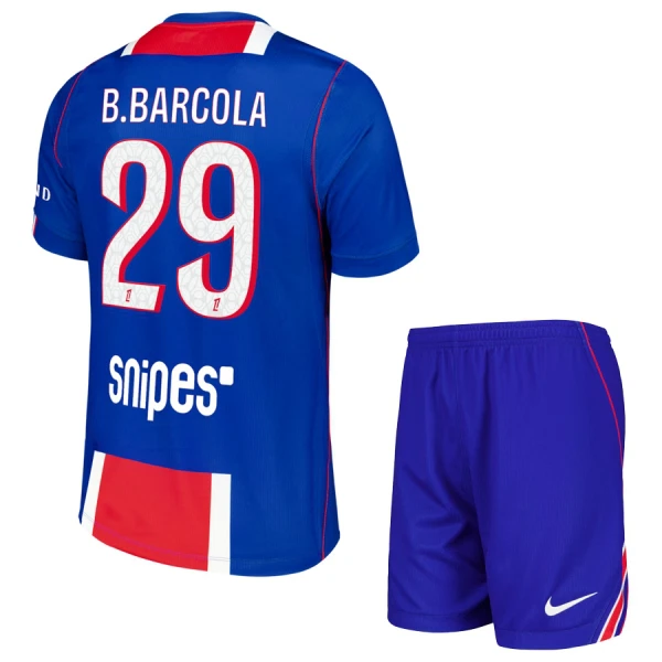 Conjunto Paris Saint-Germain Bradley Barcola 29 Niño Primera 26/27 Conjunto Paris Saint-Germain Bradley Barcola 29 Niño Primera 26/27