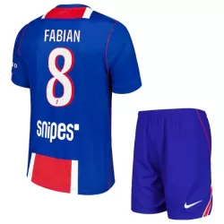 Conjunto Paris Saint-Germain Fabian 8 Niño Primera 26/27