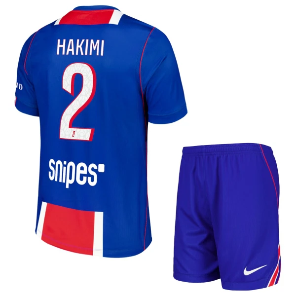 Conjunto Paris Saint-Germain Hakimi 2 Niño Primera 26/27 Conjunto Paris Saint-Germain Hakimi 2 Niño Primera 26/27