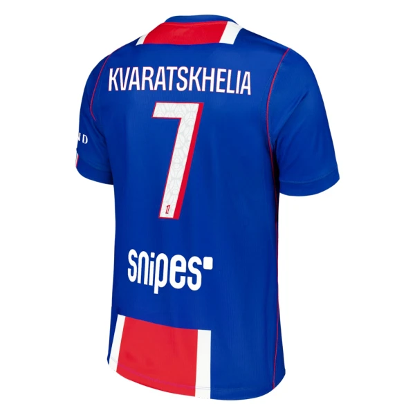 Conjunto Paris Saint-Germain Kvaratskhelia 7 Niño Primera 26/27