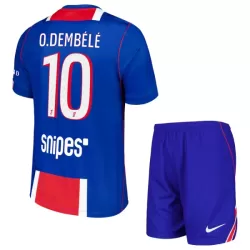 Conjunto Paris Saint-Germain O. Dembele 10 Niño Primera 26/27